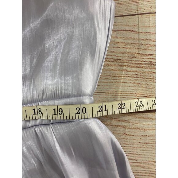 NWT Torrid WOmen's Lavender Satin Fit And Flare Dress - 22 - Picture 8 of 14